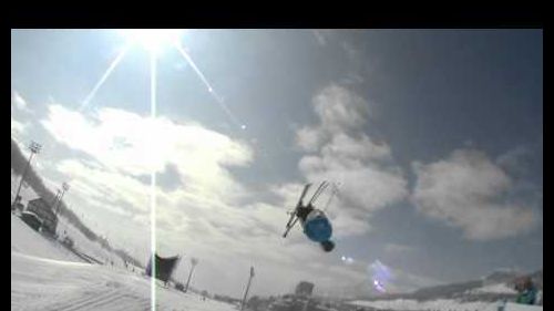 ski freestyle snowboard  sestriere snowpark