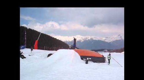 freestyle skiing courchevel