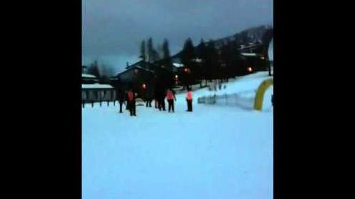 Calcio sulla neve a Sansicario