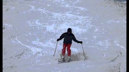 Tignes 2011 - Bajadita fuera de pista!