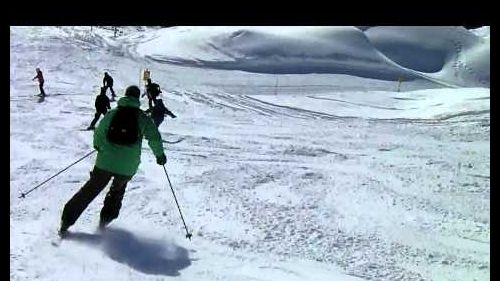 The Lodge Verbier 2011 - George & Ollie Skiing 1