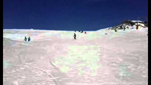 frontflip on a snowboard