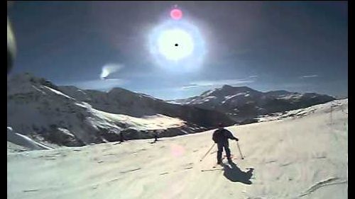 La Thuile, gennaio 2011 - Cauriolini sulla neve 1