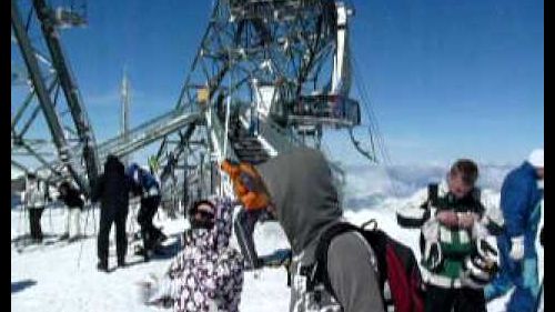 Paul and Carl skiing 2011