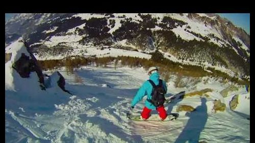 Best GoPro Hero SNOWBOARDING FREERIDE Video