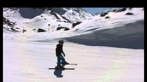 Finlay skiing Val Thorens April 2011