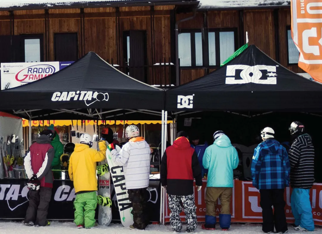 Union Bindings, CAPiTA e DC Snowboards presentano il Test Tour 2015