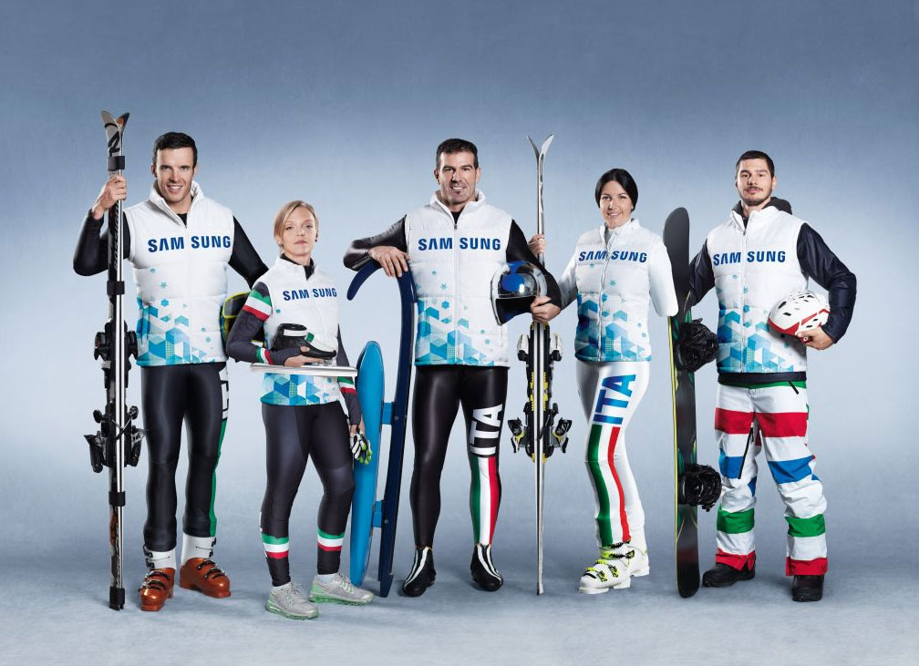 Samsung e il Galaxy Team verso Sochi 2014: 'Con Ola Azzurra aiutiamo gli impianti sportivi scolastici'