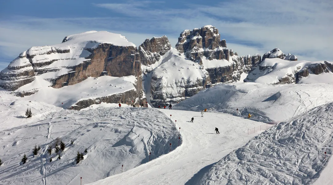 La primavera sulla neve di Madonna di Campiglio