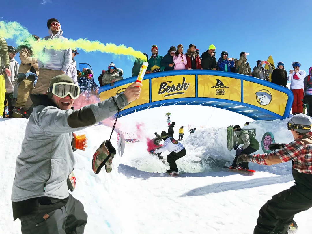 Nella spiaggia di Livigno grande successo per la IV edizione di The Guardian