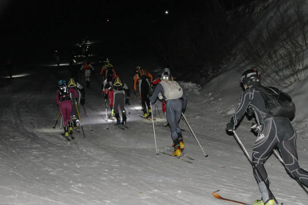 Damiano Lenzi la prima Winter Vertical Race di Limone Piemonte