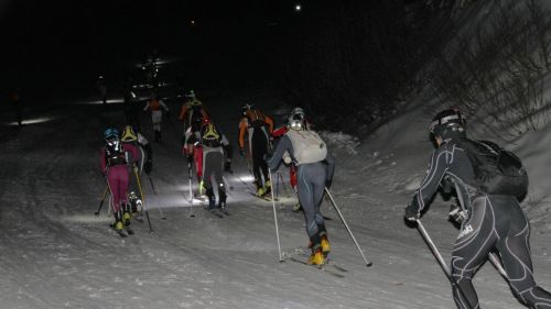 Damiano Lenzi la prima Winter Vertical Race di Limone Piemonte