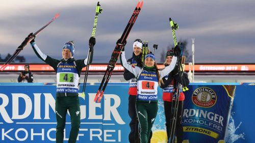 Mondiali Biathlon: Wierer, 'Quest'Argento è per la squadra'