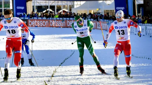 Nilsson e Klaebo vincono le Sprint di Falun, quarto Federico Pellegrino