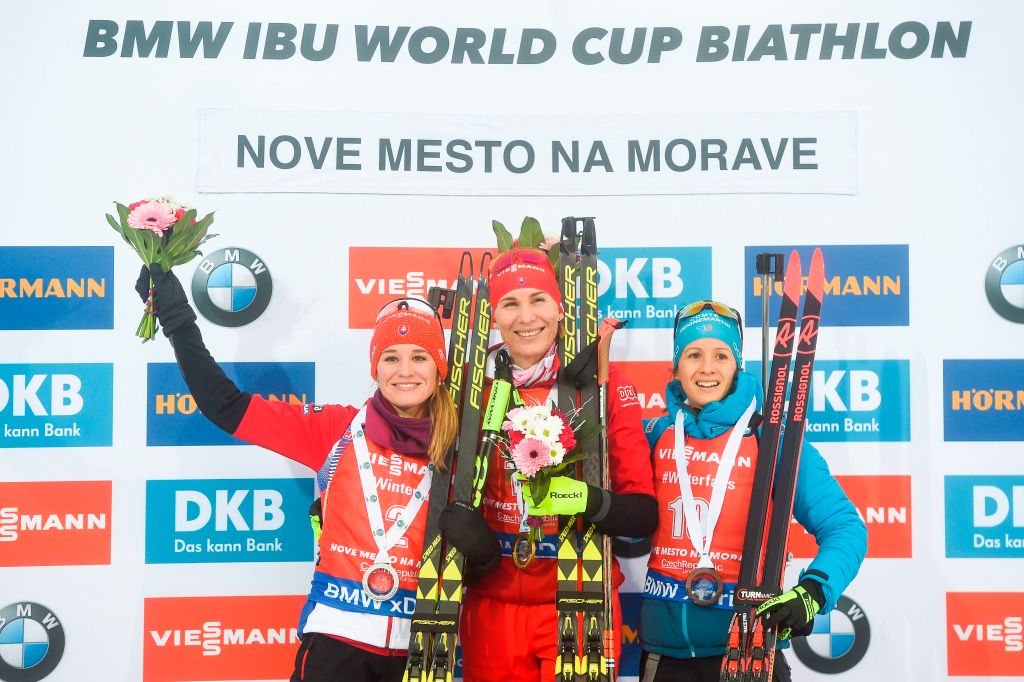 Kuzmina si regala la Mass Start di Nove Mesto, Wierer quarta