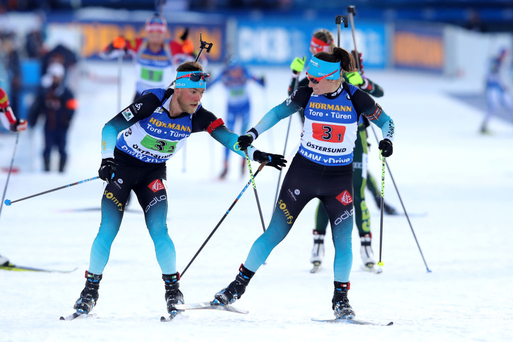 Mondiali Biathlon: Simon e Guigonnat Oro nella Staffetta a Coppie, Wierer crolla all'ultimo poligono