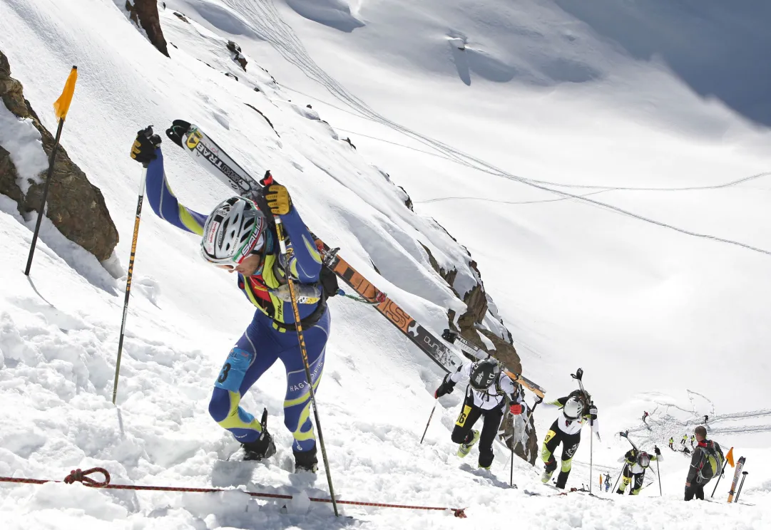 Matteo Eydallin al 4° Trofeo Marmotta della Val Martello