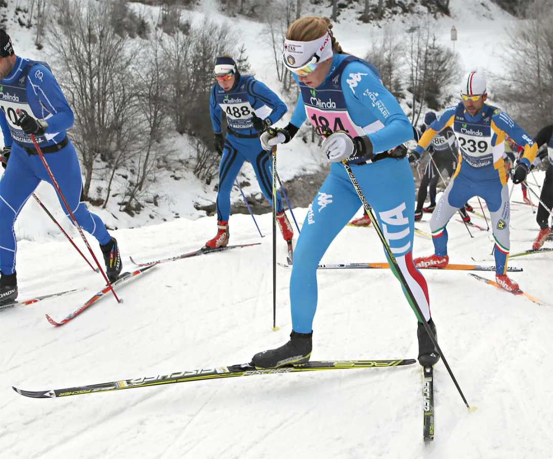 Stephanie Santer alla 39° Marcialonga