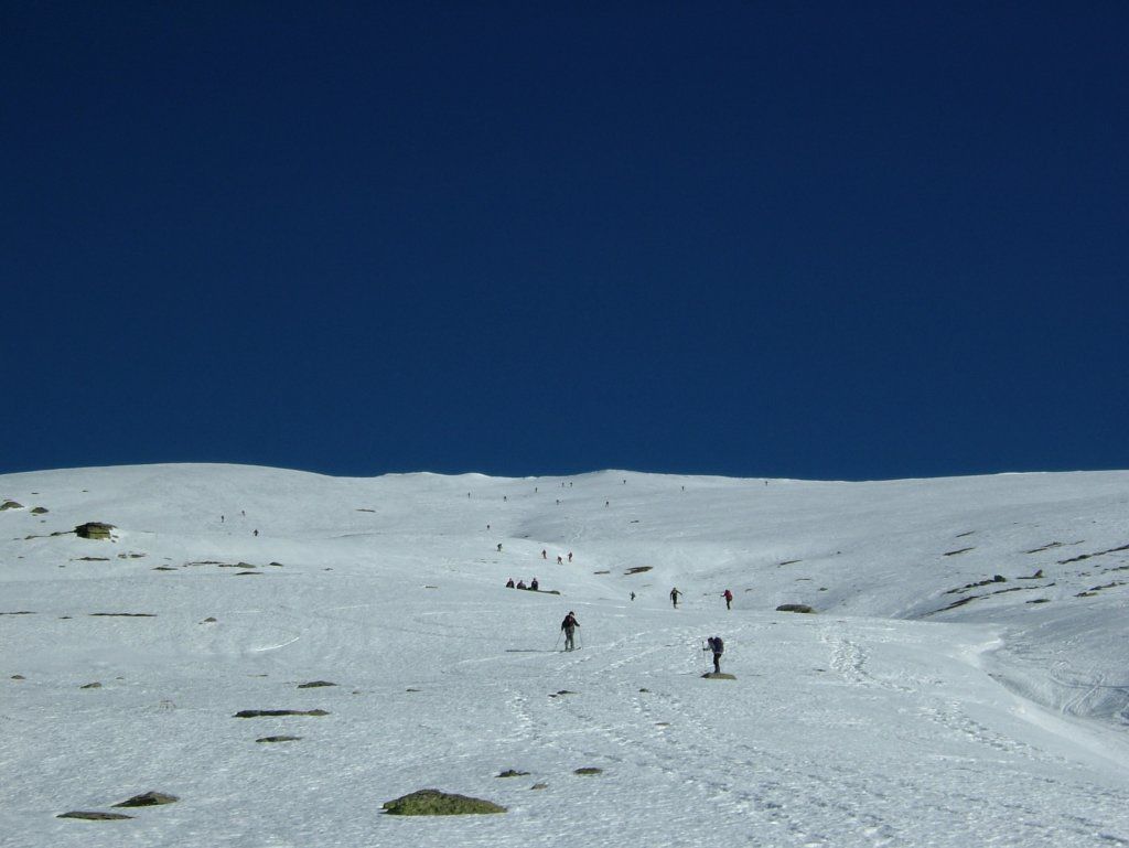 in vista della punta