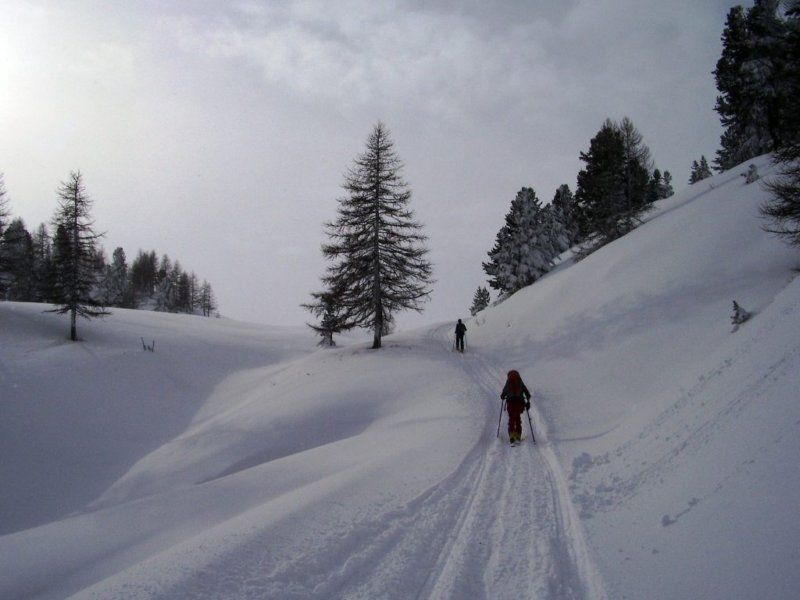 nei pressi del colle Bousson