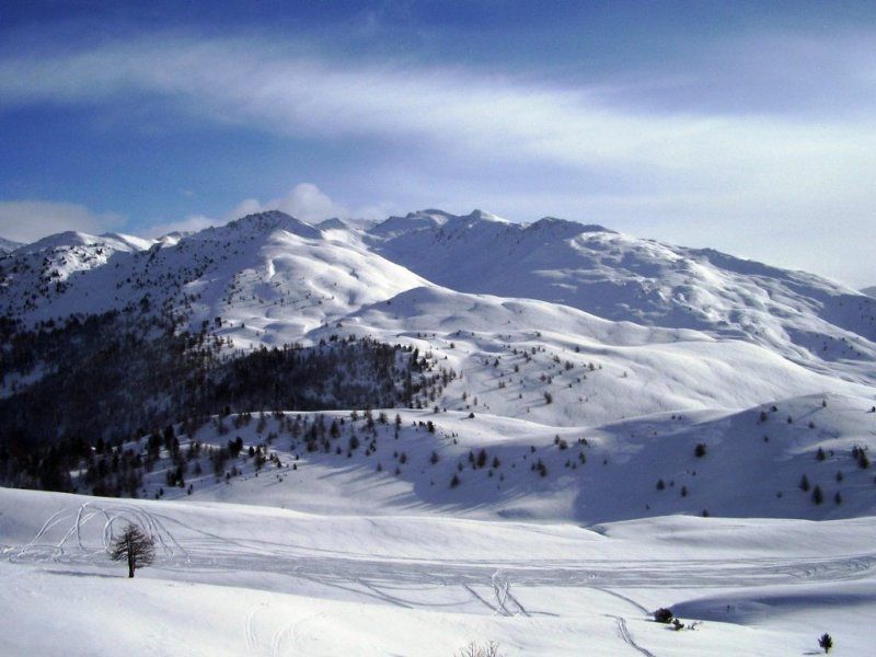 vista della vicina cima Fournier