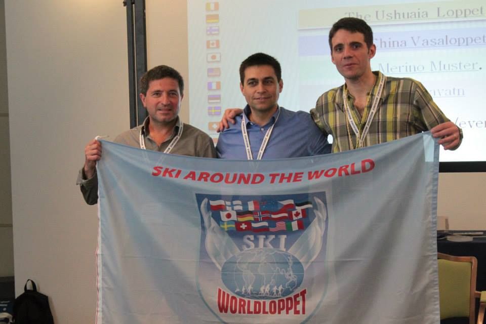 La delegazione di Ushuaia/Marchablanca al Congresso WorldLoppet 2014