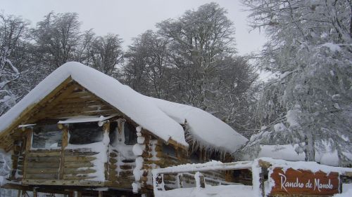 Rifugio Rancho Manolo sulle piste