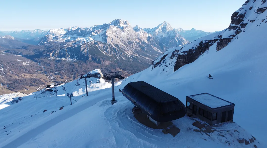 Cortina, nuova seggiovia 'Pian Ra Valles-Bus di Tofana'