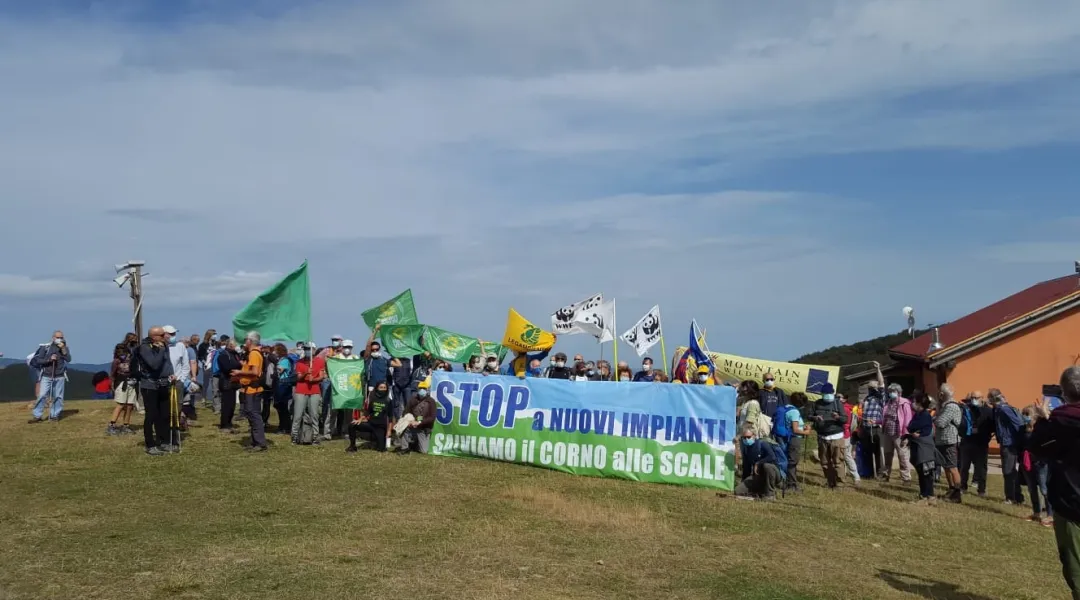 Corno alle Scale, protesta degli ambientalisti per la nuova seggiovia Polla – Lago Scaffaiolo