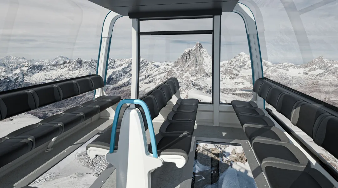 Zermatt-Cervinia, si lavora per la nuova cabinovia di collegamento “Matterhorn glacier ride II”