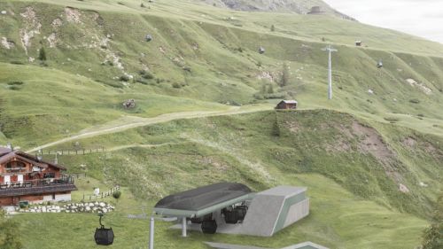 Nuova cabinovia Lezuo sul Pordoi per la stagione invernale 2025/2026