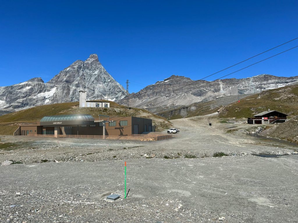 Cervinia, nuova seggiovia Goillet per la stagione invernale 2024/2025