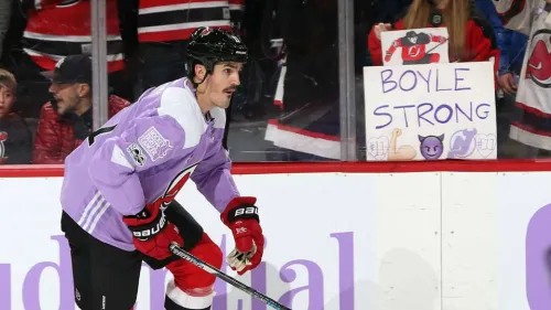 BRIAN BOYLE: UNO SLAPSHOT ALLA LEUCEMIA