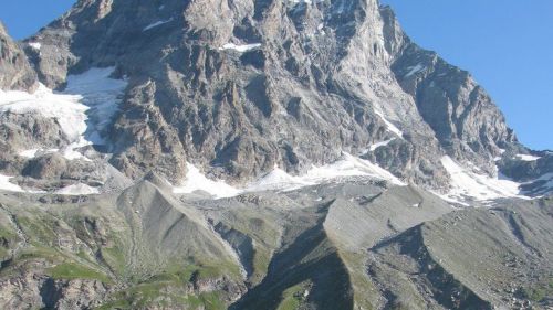 Lavori sotto il Cervino