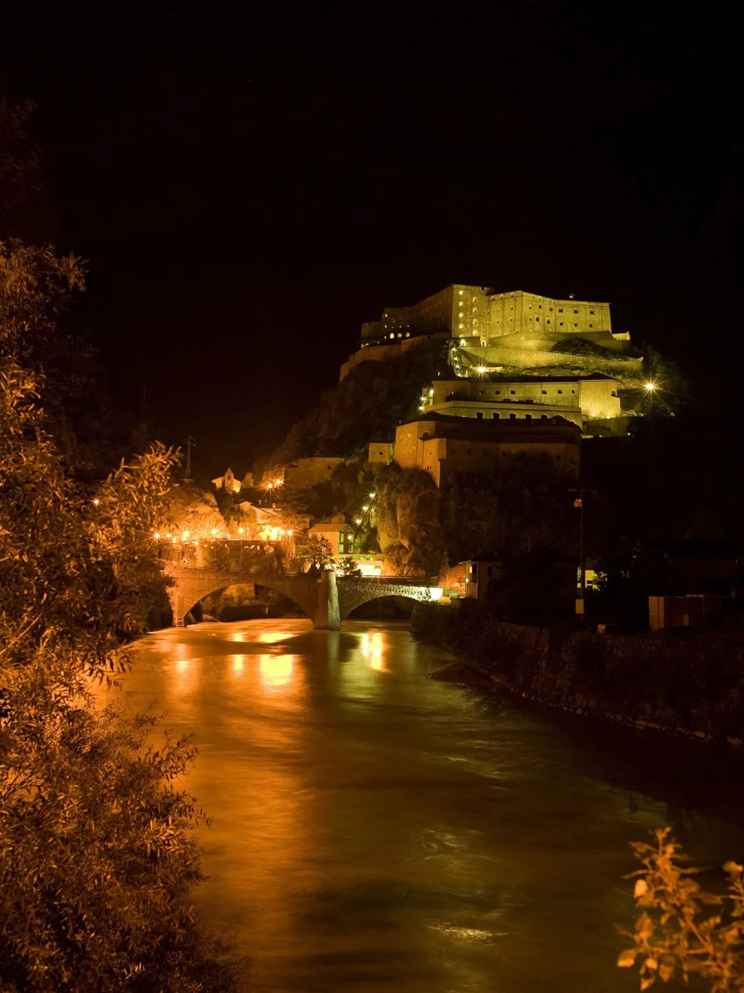 Forte di Bard Notturno