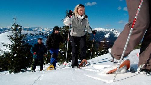 Con le Ciaspole sulla neve di Folgaria