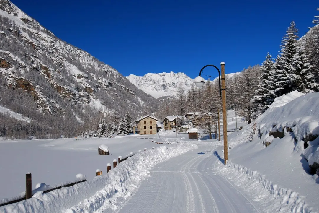 pista di fondo a Ceresole Reale