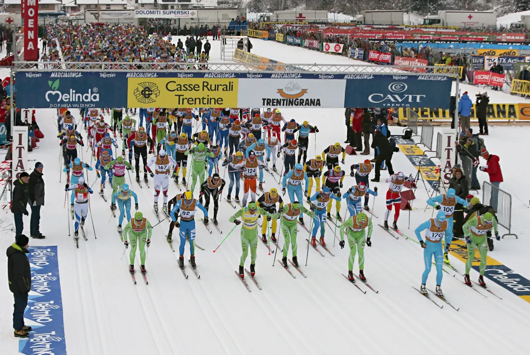 Marcialonga 2014 il 26 gennaio con 7500 'bisonti' in gara!