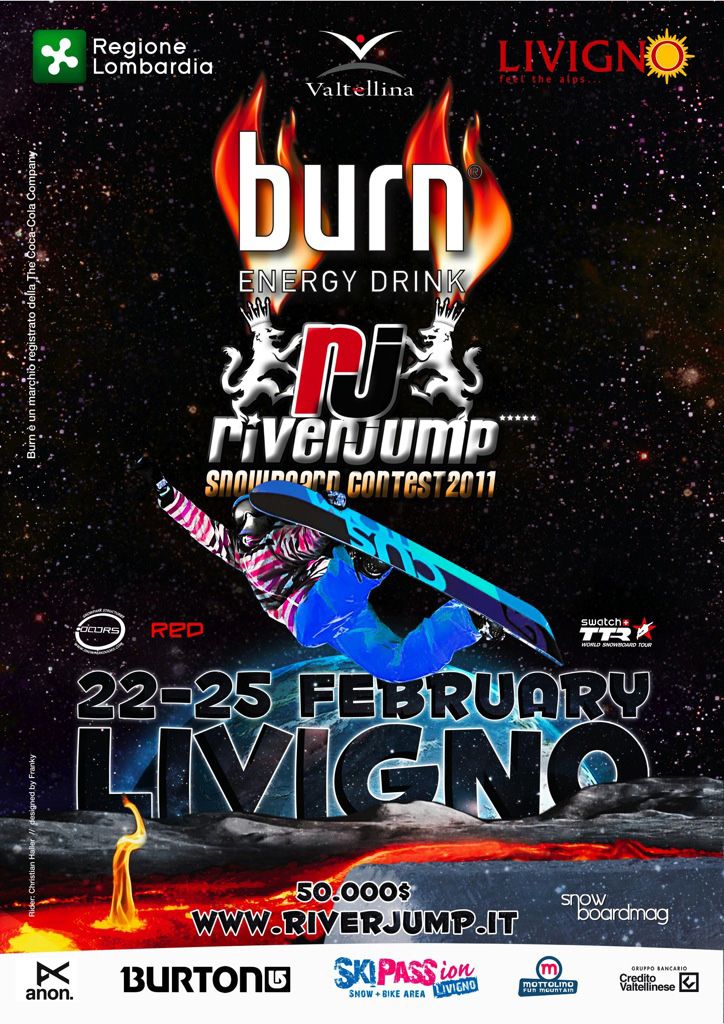 Burn River Jump 2011 Flyer