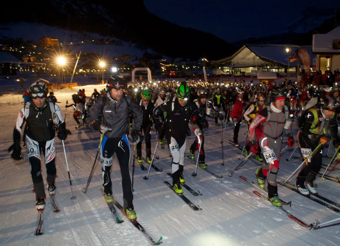 partenza Sellaronda Skimarathon 2012