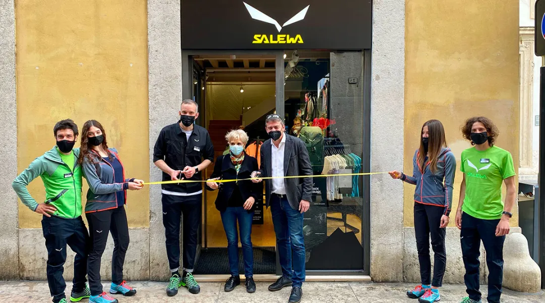 A Verona inaugurato un nuovo Salewa Store. È il 32esimo negozio del gruppo Oberalp in Italia