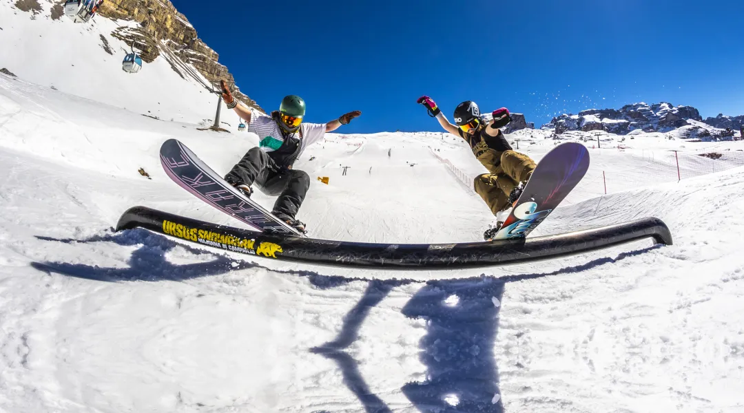 Ursus Snowpark: la pipeline più bella delle Dolomiti