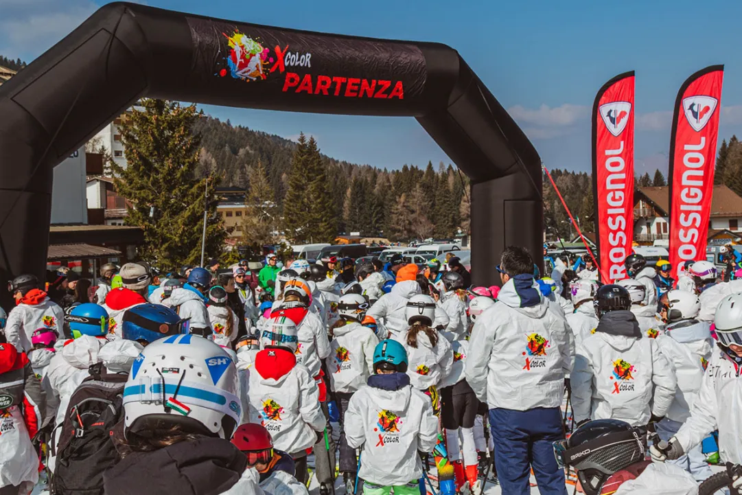 A Folgaria il 11 e 12 febbraio torna Rossignol X-Color Tour, divertimento e solidarietà