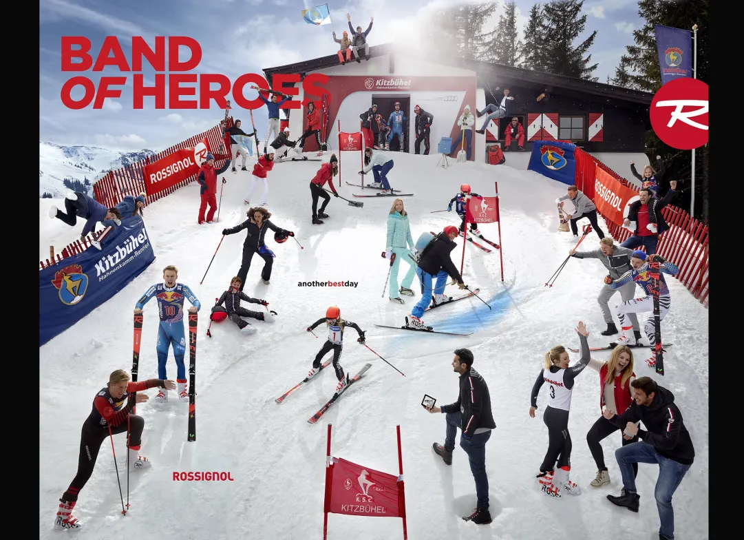 Al cancelletto della Streif di Kitzbühel si rinnova la 'Band Of Heroes' di Rossignol