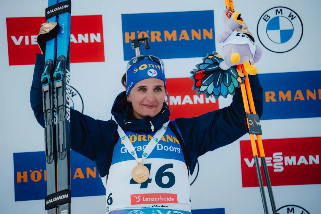 Medagliere Lenzerheide 2025: Francia di nuovo in fuga dopo l'oro di Julia Simon, la Svezia si gode un altro argento