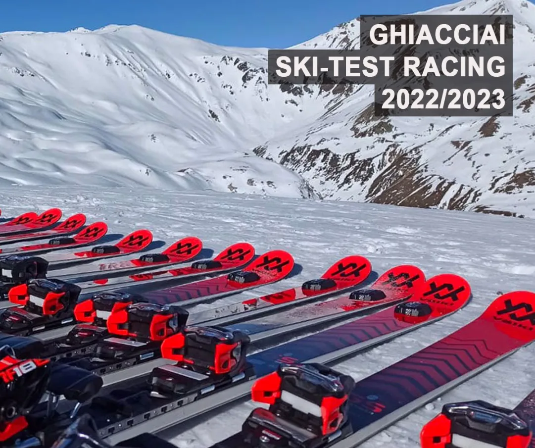 Ski-Test Völkl Racing 2022/2023 tra Les 2 Alpes e Stelvio