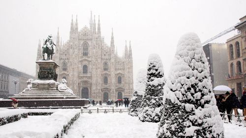 Meteo Capodanno, ancora neve fino a quote basse al Nord