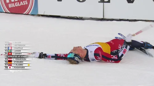 Hedegart vince la 10 km tecnica libera: larrivo