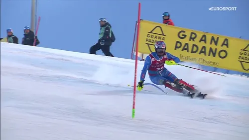 La seconda manche a Levi di Tobias Kastlunger. 12° porta lItalia a punti in slalom.