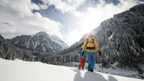 Escursioni sui sentieri invernali della Stubaital